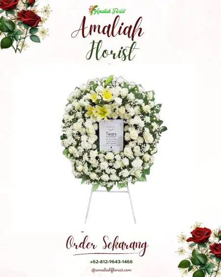 Krans Bunga Duka Bongkasa Pertiwi